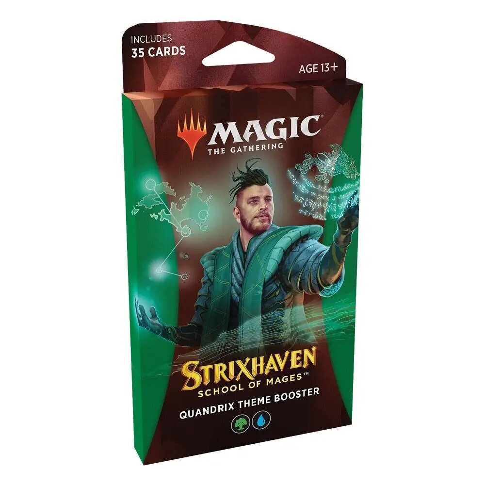 Kortų žaidimo rinkinys Magic the Gathering Strixhaven, Magų mokyklos temos plastikinės kortos (EN) kaina ir informacija | Stalo žaidimai, galvosūkiai | pigu.lt