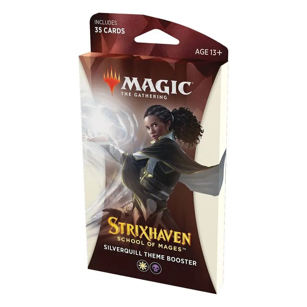 Kortų žaidimo rinkinys Magic the Gathering Strixhaven, Magų mokyklos temos plastikinės kortos (EN) kaina ir informacija | Stalo žaidimai, galvosūkiai | pigu.lt