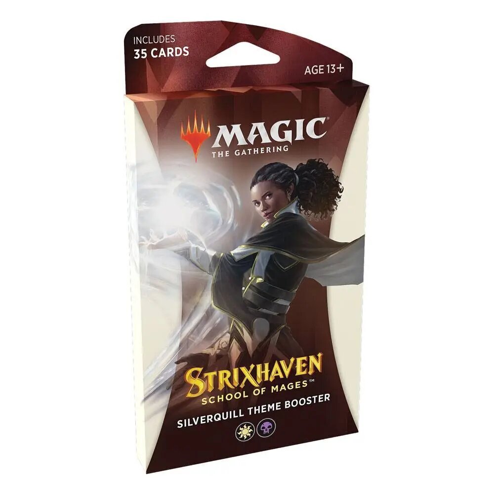 Kortų žaidimo rinkinys Magic the Gathering Strixhaven, Magų mokyklos temos plastikinės kortos (EN) kaina ir informacija | Stalo žaidimai, galvosūkiai | pigu.lt