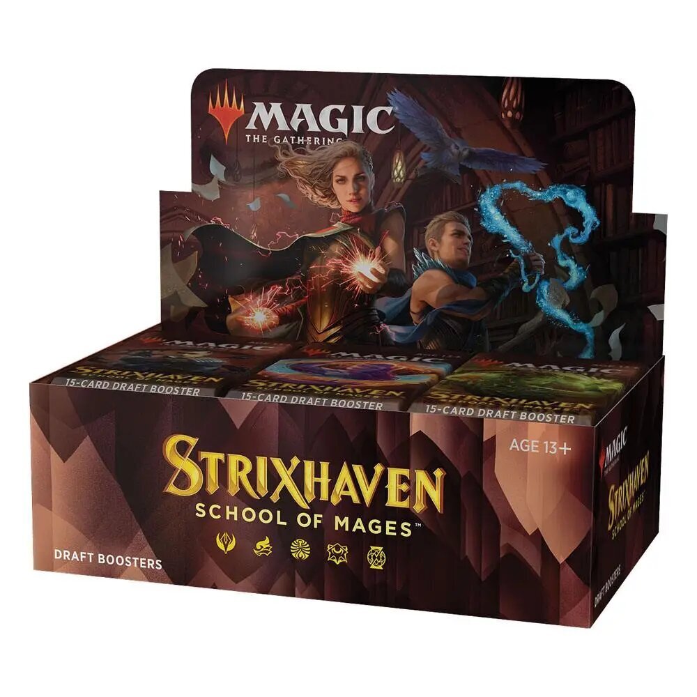 Kortų žaidimų rinkinys Magic the Gathering Strixhaven: School of Mages Draft Booster Display (36)anglų kalba kaina ir informacija | Stalo žaidimai, galvosūkiai | pigu.lt