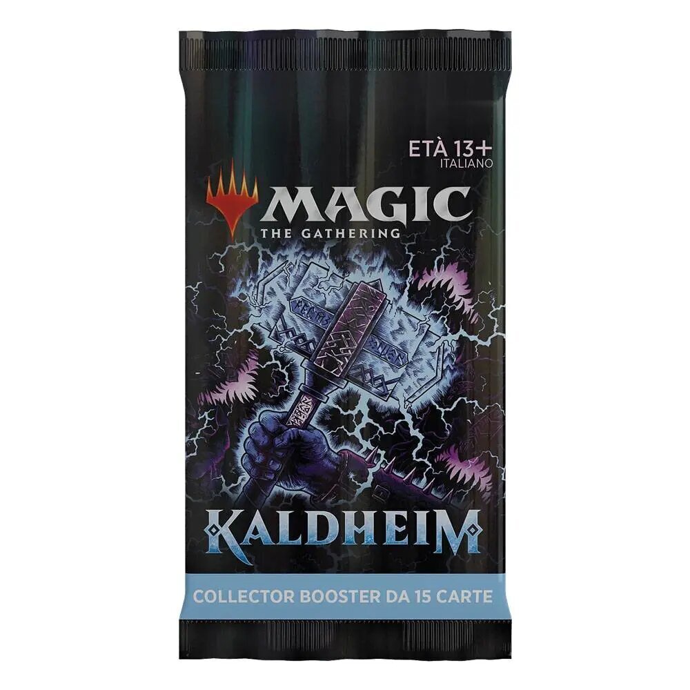 Kortų žaidimų rinkinys Magic the Gathering Kaldheim Collector Booster Display (12) italų kalba kaina ir informacija | Stalo žaidimai, galvosūkiai | pigu.lt