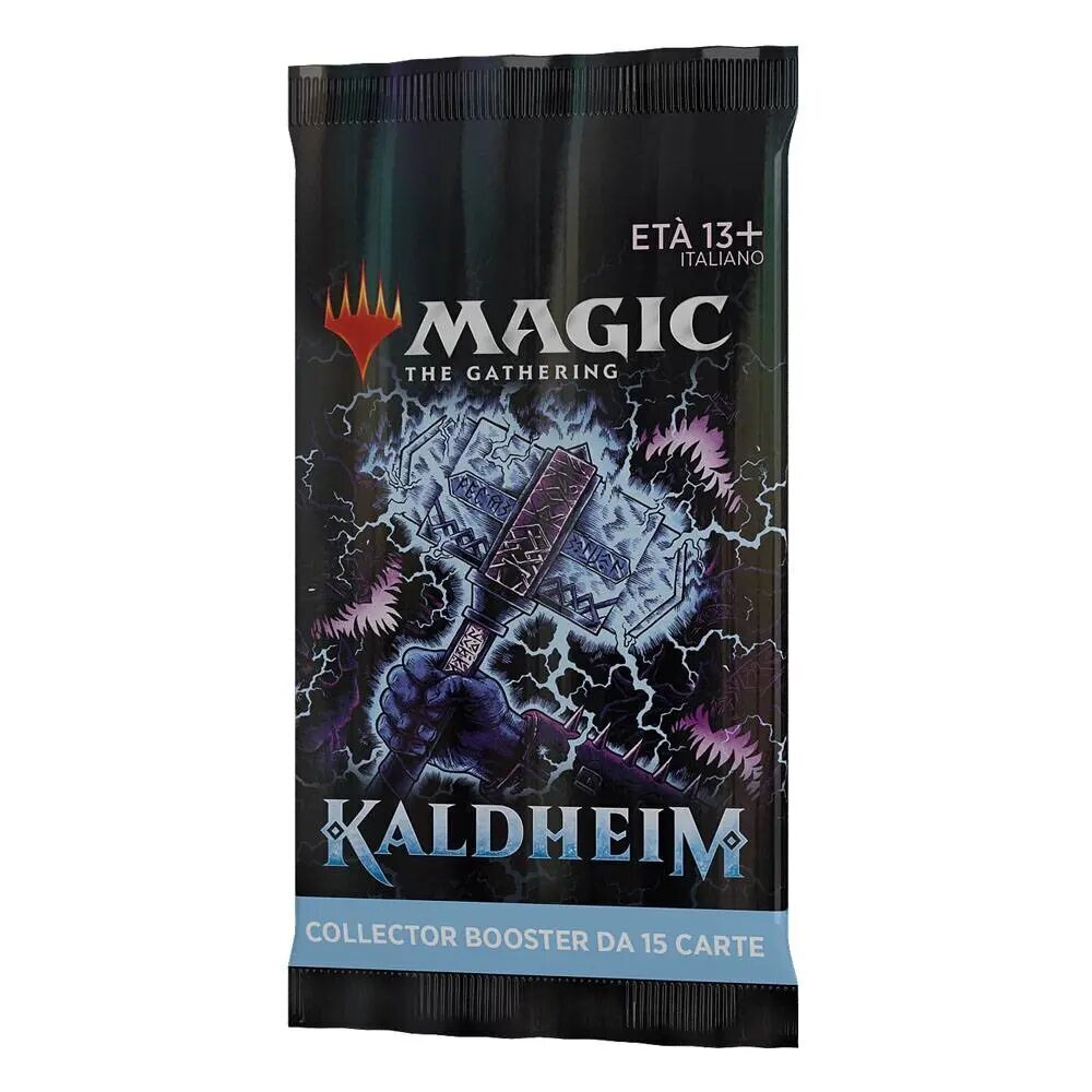 Kortų žaidimų rinkinys Magic the Gathering Kaldheim Collector Booster Display (12) italų kalba kaina ir informacija | Stalo žaidimai, galvosūkiai | pigu.lt