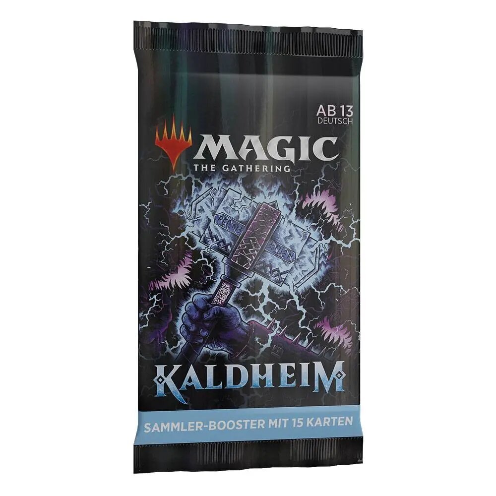 Kortų žaidimų rinkinys Magic the Gathering Kaldheim Collector Booster Display (12) vokiečių kalba kaina ir informacija | Stalo žaidimai, galvosūkiai | pigu.lt