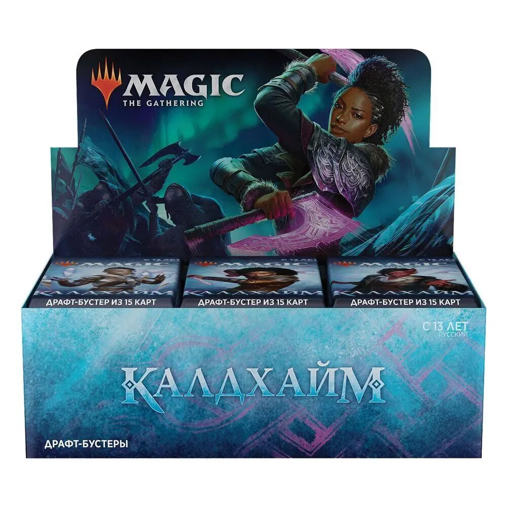 Kortų žaidimų rinkinys Magic the Gathering Kaldheim Draft Booster Display (36) rusiškai kaina ir informacija | Stalo žaidimai, galvosūkiai | pigu.lt