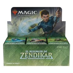 Kortų žaidimo rinkinys Magic the Gathering El resurgir de Zendikar Draft Booster Display (36) ispanų kalba kaina ir informacija | Stalo žaidimai, galvosūkiai | pigu.lt