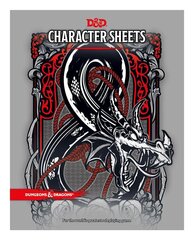 Dungeons & Dragons (D&D) RPG Character Sheets (24), английский цена и информация | Настольные игры, головоломки | pigu.lt