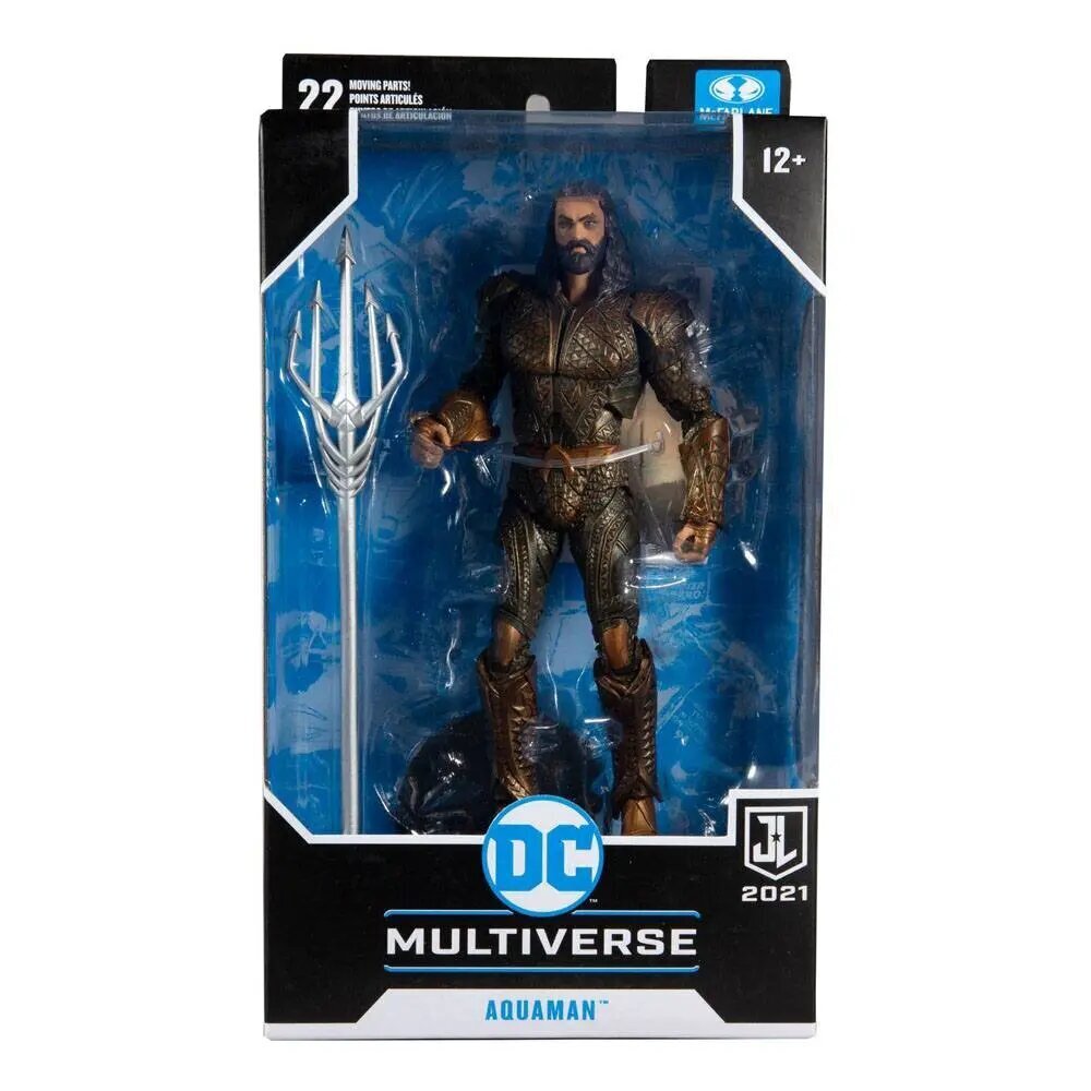 DC Justice League filmo veiksmo figūrėlė Aquaman, 18 cm цена и информация | Žaislai berniukams | pigu.lt