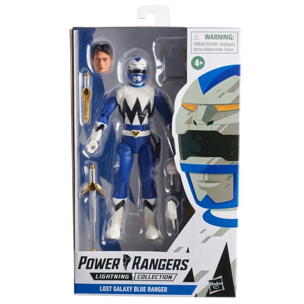 Figūrėlė Power Rangers Lost Galaxy Blue Ranger 15 cm kaina ir informacija | Žaislai berniukams | pigu.lt