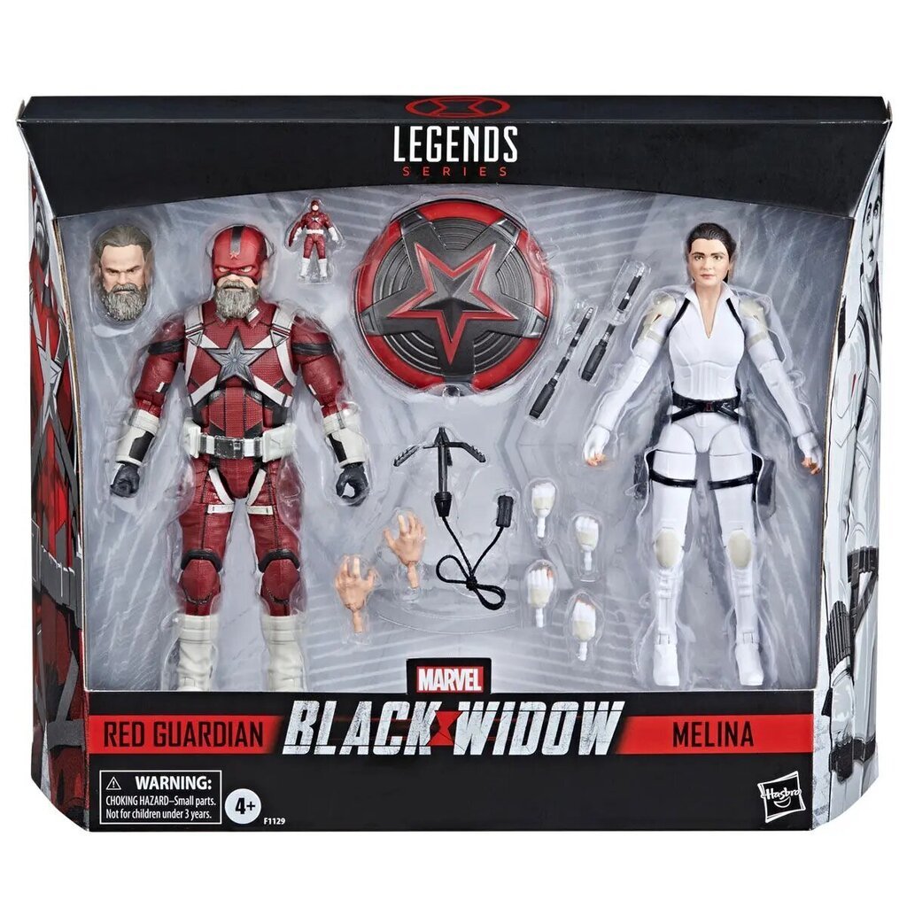 Marvel Black Widow Red Guardian ir Melina rinkinys 2 figūrėlės 15cm kaina ir informacija | Žaislai berniukams | pigu.lt