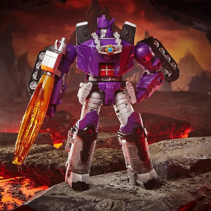 Transformeris kartų karas už Cybertron: Kingdom WFC-K28 Galvatron figūrėlė 19cm kaina ir informacija | Žaislai berniukams | pigu.lt