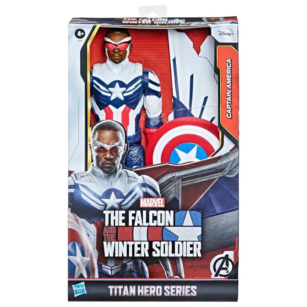 Marvel Falcon and the Winter Soldier Kapitono Amerikos titano figūrėlė 30 cm kaina ir informacija | Žaislai berniukams | pigu.lt