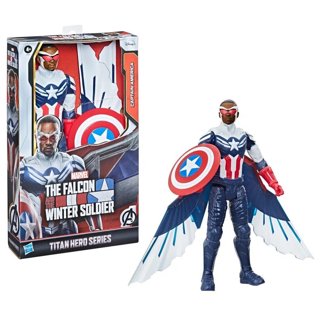 Marvel Falcon and the Winter Soldier Kapitono Amerikos titano figūrėlė 30 cm kaina ir informacija | Žaislai berniukams | pigu.lt