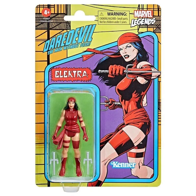 Marvel Daredevil Elektra figūrėlė 9,5cm kaina ir informacija | Žaislai berniukams | pigu.lt