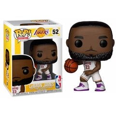 Фигурка POP НБА Лейкерс, Леброн Джеймс (LeBron James), белая униформа цена и информация | Игрушки для девочек | pigu.lt