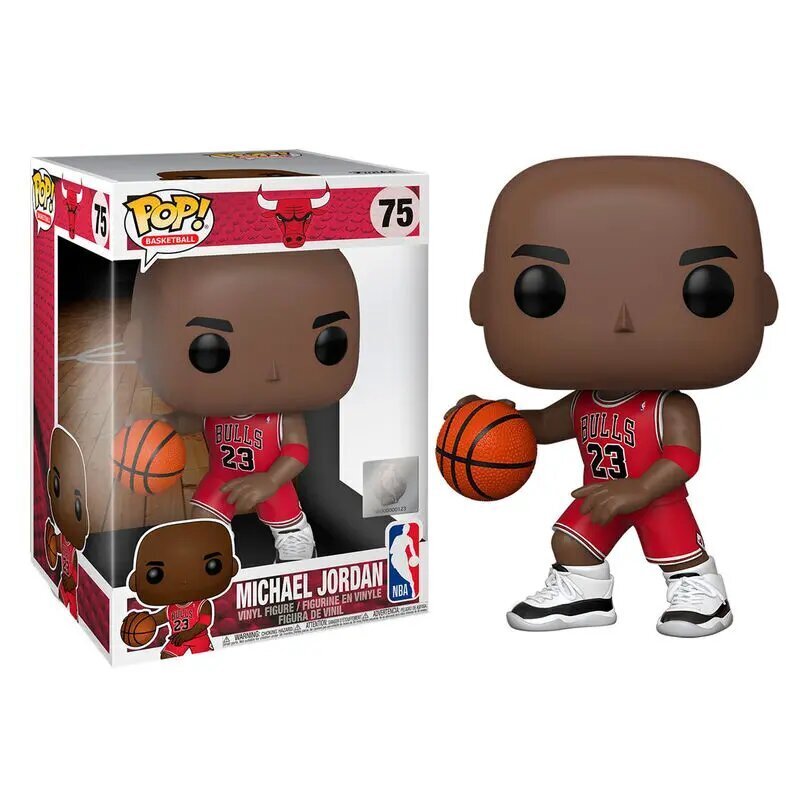 Figūrėlė NBA Bulls Michael Jordan Red Jersey 25cm kaina ir informacija | Žaislai mergaitėms | pigu.lt