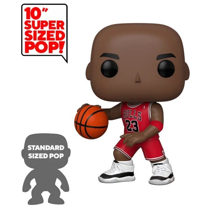 Figūrėlė NBA Bulls Michael Jordan Red Jersey 25cm kaina ir informacija | Žaislai mergaitėms | pigu.lt