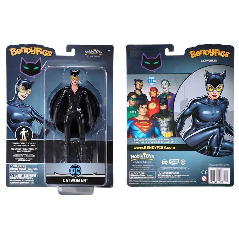 Lanksti figūrėlė DC Comics Catwoman Bendyfigs, 19 cm цена и информация | Žaislai berniukams | pigu.lt