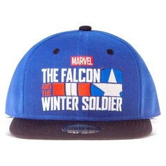 Бейсболка регулируемая по мотивам Marvel Сокол и Зимний солдат 21394 цена и информация | Мужские шарфы, шапки, перчатки | pigu.lt