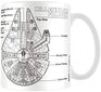 Žvaigždžių karai Falcon Sketch puodelis цена и информация | Taurės, puodeliai, ąsočiai | pigu.lt