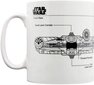 Žvaigždžių karai Falcon Sketch puodelis цена и информация | Taurės, puodeliai, ąsočiai | pigu.lt