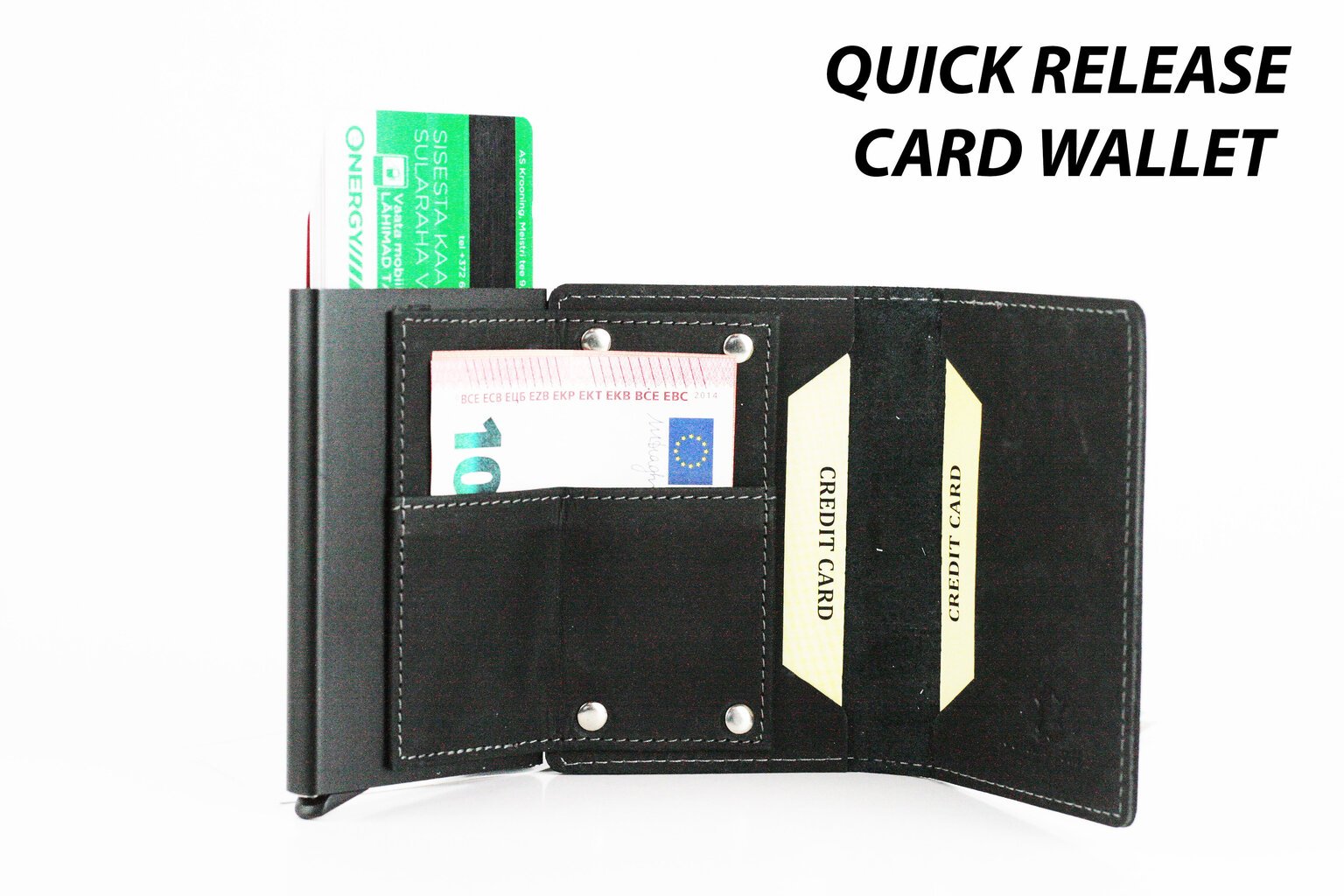 Automatinė piniginė kaina ir informacija | Vyriškos piniginės, kortelių dėklai | pigu.lt