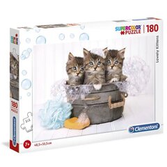 Lovely Kittens dėlionė 180vnt. kaina ir informacija | Dėlionės (puzzle) | pigu.lt