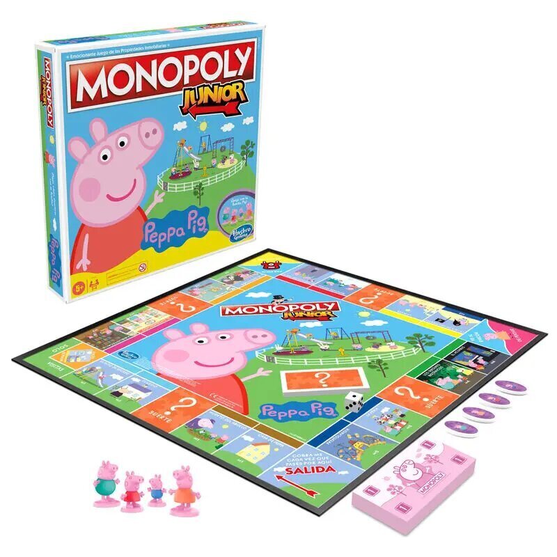 Stalo žaidimas Ispanijos Peppa Pig Monopoly kaina ir informacija | Stalo žaidimai, galvosūkiai | pigu.lt