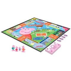 Испанская настольная игра «Peppa Pig Monopoly» (Монополия: Свинка Пеппа) цена и информация | Настольные игры, головоломки | pigu.lt