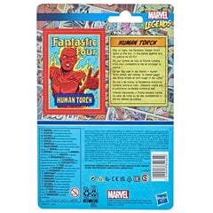 Marvel Fantastic Four Human Torch retro figūrėlė 9,5 cm kaina ir informacija | Žaislai berniukams | pigu.lt