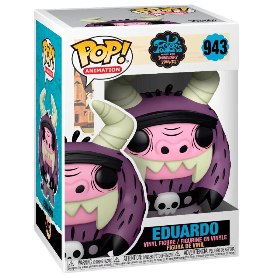 Funko POP! Fosters Home Eduardo цена и информация | Žaidėjų atributika | pigu.lt