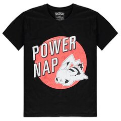 Футболка Покемон Пикачу Power Nap 19458 цена и информация | Женские футболки | pigu.lt