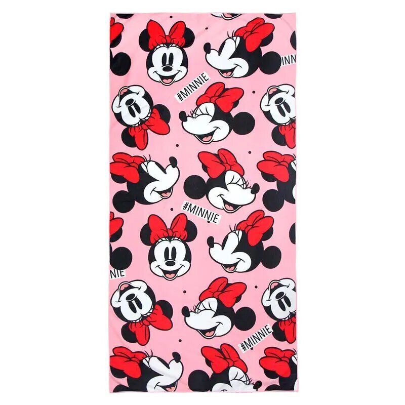 Disney paplūdimio rankšluostis Minnie, 70 x 140 cm kaina ir informacija | Rankšluosčiai | pigu.lt