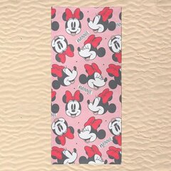 Disney paplūdimio rankšluostis Minnie, 70 x 140 cm kaina ir informacija | Disney Virtuvės, buities, apyvokos prekės | pigu.lt