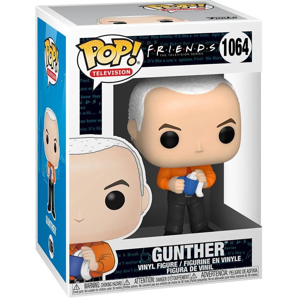 Funko POP! Friends Gunther цена и информация | Žaidėjų atributika | pigu.lt