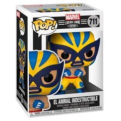 Фигурка POP Marvel Luchadores Россомаха - непобедимое животное (El Animal Indestructible) цена и информация | Атрибутика для игроков | pigu.lt