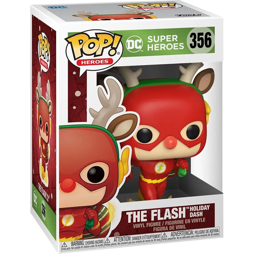 Funko POP! DC Holiday Rudolph Flash kaina ir informacija | Žaidėjų atributika | pigu.lt