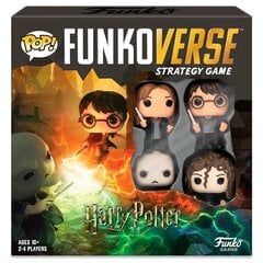 Испанская настольная игра POP Funkoverse Гарри Поттер, 4 шт. цена и информация | Настольные игры, головоломки | pigu.lt