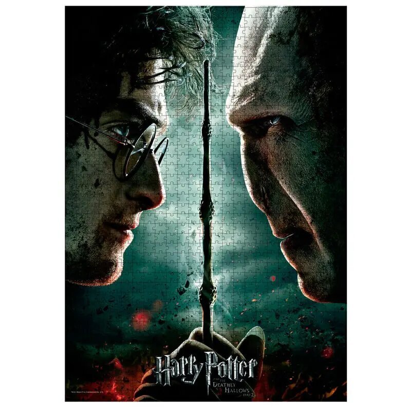 Dėlionė Harry Potter Voldemort vs Harry puzzle 1000 vnt. цена и информация | Dėlionės (puzzle) | pigu.lt