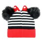 Disney Minnie vaikiška kepurė, juoda / raudona kaina ir informacija | Kepurės, pirštinės, šalikai mergaitėms | pigu.lt