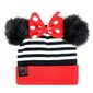 Disney Minnie vaikiška kepurė, juoda / raudona kaina ir informacija | Kepurės, pirštinės, šalikai mergaitėms | pigu.lt