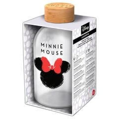 Стеклянная бутылка Дисней Минни, 620 мл цена и информация | Фляги для воды | pigu.lt