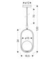 Candellux lighting šviestuvas Cordel 31-73457 kaina ir informacija | Pakabinami šviestuvai | pigu.lt