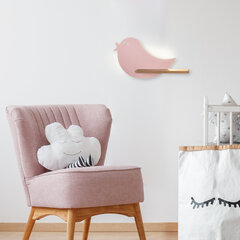 Candellux sieninis šviestuvas su lentyna Bird Pink kaina ir informacija | Sieniniai šviestuvai | pigu.lt