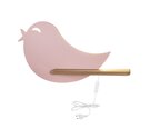 Candellux sieninis šviestuvas su lentyna Bird Pink