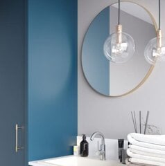 Круглое зеркало Valo золотистый цвет, 100 см цена и информация | Зеркала | pigu.lt
