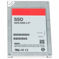 Dell 345-BBDF 480 GB 2.5" kaina ir informacija | Vidiniai kietieji diskai (HDD, SSD, Hybrid) | pigu.lt