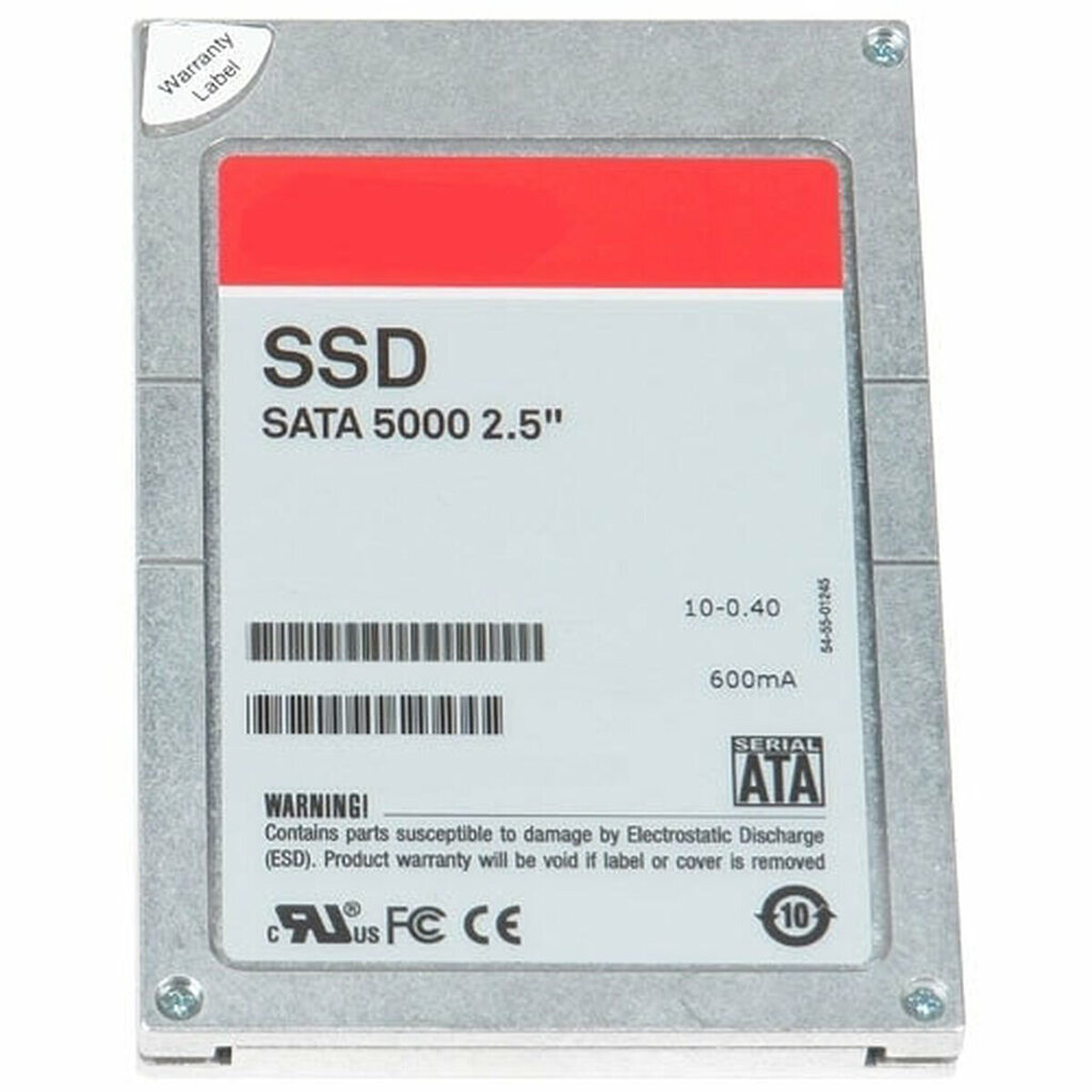 Dell 345-BBDF 480 GB 2.5" kaina ir informacija | Vidiniai kietieji diskai (HDD, SSD, Hybrid) | pigu.lt