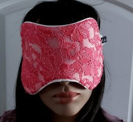 Miego kaukė su gipiūru, balta kaina ir informacija | Naktiniai, pižamos moterims | pigu.lt