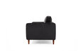 Dvivietė sofa Kalune Design Rome, juoda kaina ir informacija | Sofos | pigu.lt