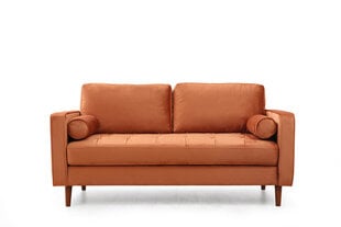 Dvivietė sofa Kalune Design Rome, oranžinė kaina ir informacija | Sofos | pigu.lt